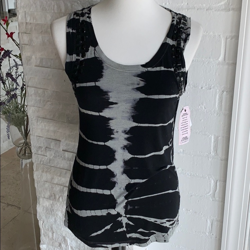 Awake  Couture tie dyed top small NWT